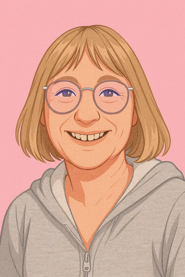 Portrait illustré de Anne